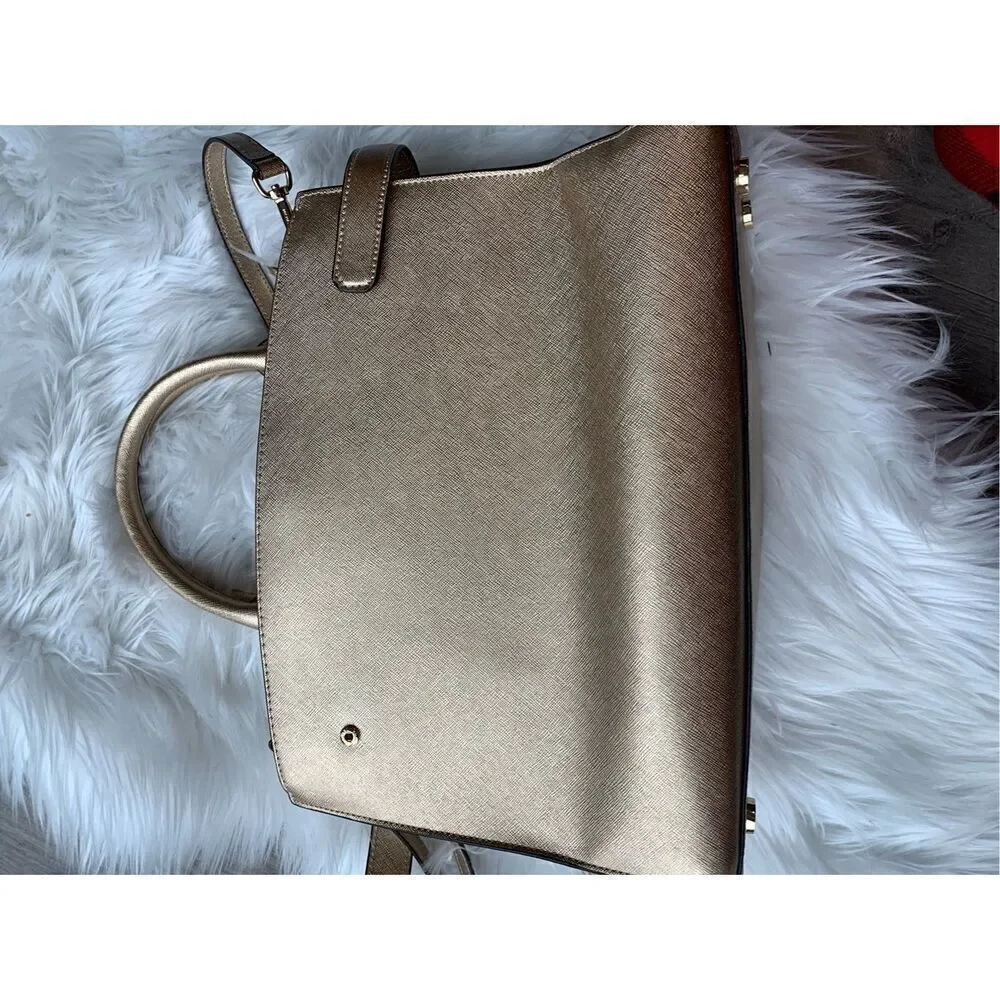 Michael Kors gold handbag Crossbody bag Karla watches gold